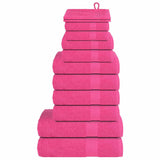 12 Piece Towel Set "FROGN" Pink 360 gsm 137111