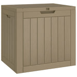 ZNTS Garden Storage Box Grey 55.5x43x53 cm Polypropylene 364163