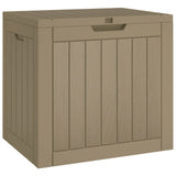 ZNTS Garden Storage Box Grey 55.5x43x53 cm Polypropylene 364163