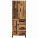 Highboard with Drawer 2 pcs Old Wood 69.5 x 34 x 180 cm 3415697