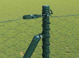Welded Wire Fence with Concrete Base 50 x 1.6 m 3353571