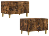 TV Cabinet Smoked Oak Engineered Wood 897120