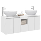 Bathroom Cabinet Set 3 pcs White 49.5 x 44.5 x 65 cm 3405697
