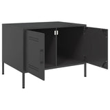 Coffee Table Black 68x50x50.5 cm Steel 843030