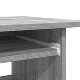 Desk Grey Sonoma 80x45x74 cm Engineered Wood 815478