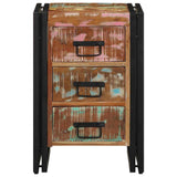 Bedside Cabinet Multicolour 40 x 40 x 59 cm Solid Reclaim Wood 4102732