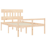 Senior Bed without Mattress 120x200 cm Solid Wood 3195411