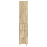Cabinet Set 2 pcs 33 x 34.5 x 90 cm Engineered Wood 3416567
