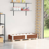 Pallet Collar Brown 150x50 cm Solid Wood Pine 4010296