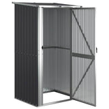 Garden Shed Anthracite 118.5x97x209.5 cm Galvanised Steel 150901