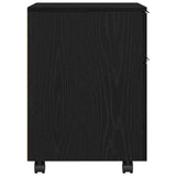 File Cabinet Black Oak 45 x 38 x 54 cm Engineered Wood 862771