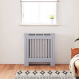Radiator Cover Grey 78 x 19 x 81.5cm Engineered Wood 3403243