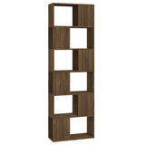 Book Cabinet/Room Divider Brown Oak 60x24x186 cm 816034