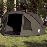 Fishing Tent 4-Person Brown Waterproof 4005318