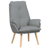 Armchair Light Grey 69 x 74 x 93 cm Fabric 42001850