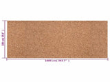 Cork Roll Brown 100 x 1000 x 0.8 cm Cork 42046480