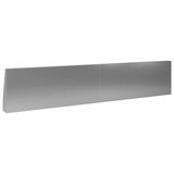 Retaining Wall 2 pcs 100 x 12 x 50 cm Galvanised Steel Silver 8015155