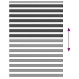 Zebra Blind Black 155x200 cm Fabric Width 150,9 cm Polyester 4014272