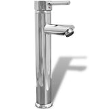 Four Piece Bathroom Furniture Set with Basin with Tap Beige 273686