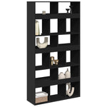 Room Divider Black 100x33x187.5 cm Engineered Wood 3309538