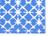 Outdoor Carpet ARAKIL Blue and White 120x180 cm PP 310445