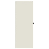 File Cabinet White 90x40x105 cm Steel 339736