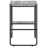 Desk with Storage Grey Sonoma 100 x 50 x 75 cm 8007993