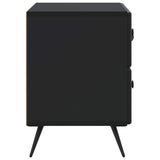 Bedside Cabinet Black 62 x 34.5 x 47.5 cm Engineered Wood 895466