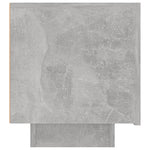 Bedside Cabinet Concrete Grey 100x35x40 cm Engineered Wood 3082769