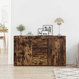 Sideboard Smoked Oak 120 x 36 x 69 cm Engineered Wood 3333860