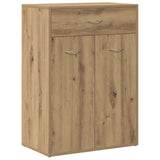 Shoe Cabinet Artisan Oak 60x35x84 cm Engineered Wood 855953