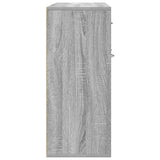 Sideboard Grey Sonoma 88x30x70 cm Engineered Wood 815367