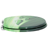 Soft-Close Toilet Seat Green Drop 44 x 38 cm MDF board 42027187