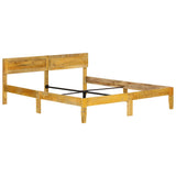 Bed Frame without Mattress Solid Mango Wood 180 cm 288433