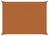 Sun Shade Sail Orange and Brown 7 x 7 m 100% Polyester Oxford 42030972