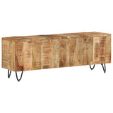 TV Cabinet 110x30x40 cm Solid Wood Mango 337843