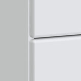 Bedside Cabinet White 43 x 41 x 66.5 cm Engineered Wood 895475