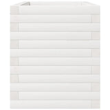 Garden Planter White 70x40x49.5 cm Solid Wood Pine 3282550
