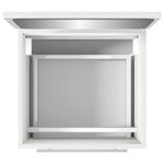 Bathroom Cabinet with Mirror White 41x38.5x48 cm Engineered Wood 804818
