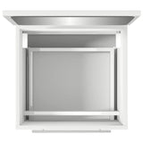 Bathroom Cabinet with Mirror White 41x38.5x48 cm Engineered Wood 804818