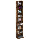 CD Cabinet Smoked Oak 33 x 23.5 x 175 cm Engineered Wood 8012650