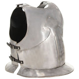 Medieval Knight Body Armour Cuirass Replica LARP Silver Steel 286122