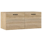 Wall Cabinet Sonoma Oak 80x36.5x35 cm Engineered Wood 812936