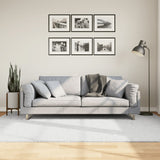 Rug OVIEDO Short Pile Grey 160x230 cm 375537