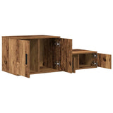 Storage Cabinet 2 pcs Old Wood 118 x 41 x 40 cm Engineered Wood 866665