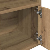 Bookcase Artisan Oak 31x24x127 cm Engineered Wood 860354