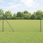 Hexagon Fence Grey 1.4 x 10 m Steel 42005501