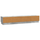TV Cabinet Concrete Grey 147 x 34.5 x 27 cm Engineered Wood 895398