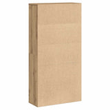 Bookcase Artisan Oak 60x24x120 cm Engineered Wood 860426