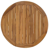 Garden Table 109x74 cm Solid Wood Teak 4008083